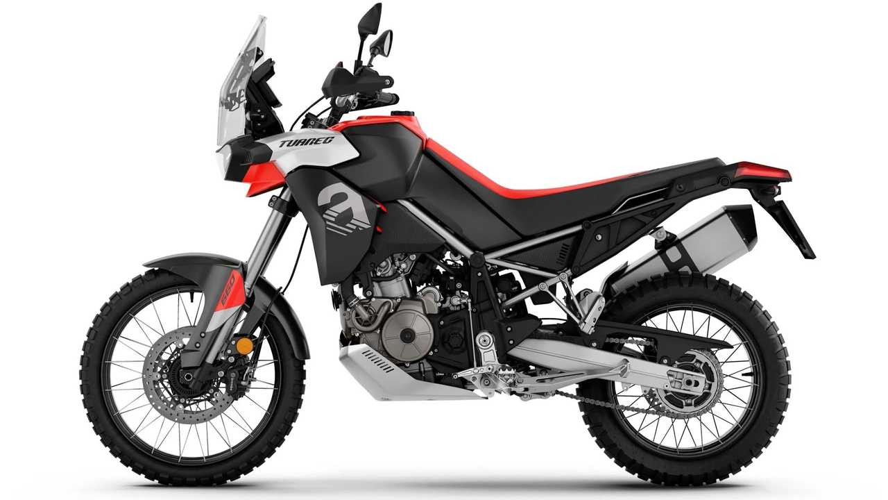 Aprilia Tuareg 660 2022 Martian Red