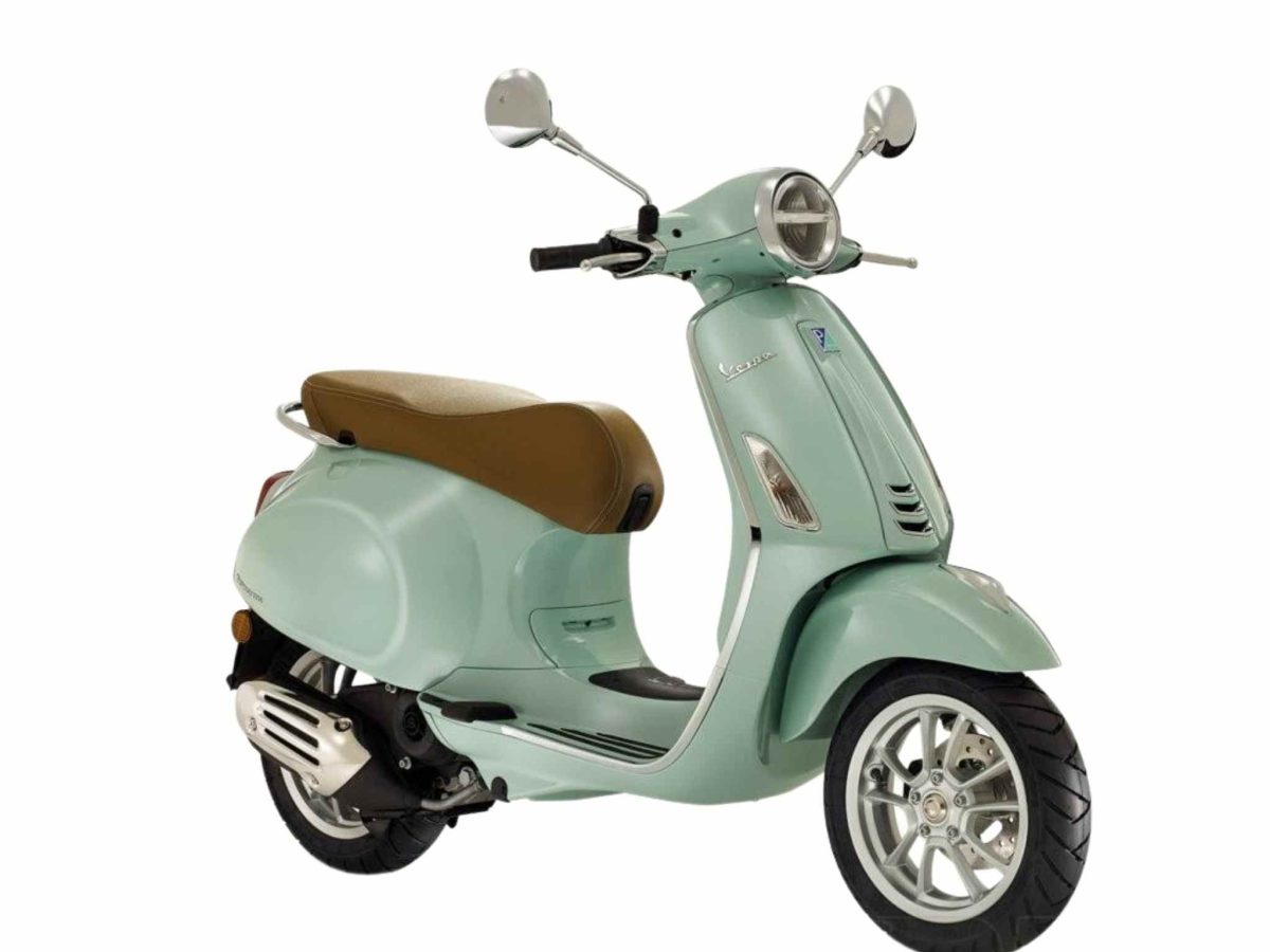 VESPA PRIMAVERA 125 E5 VERDE COSTADO